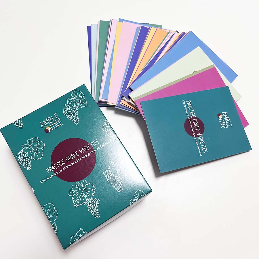 Grape Variety Flashcards by Amble Wine