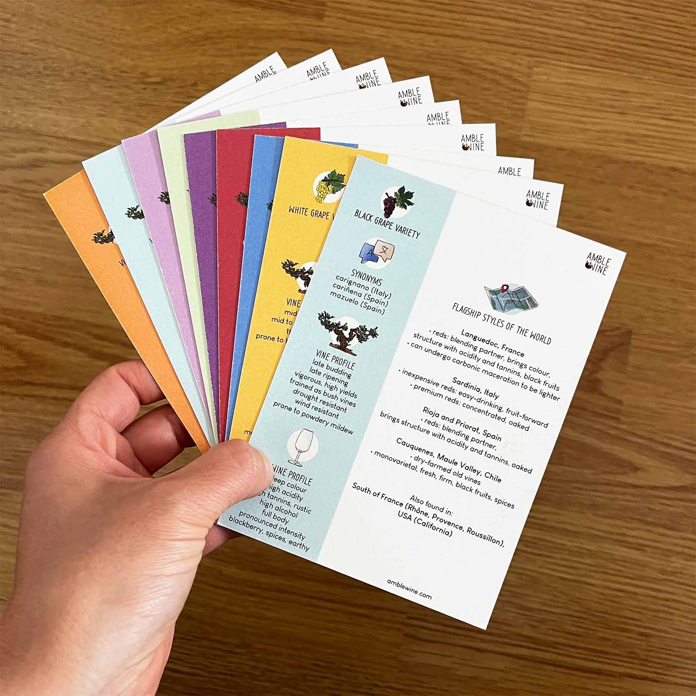 Grape Variety Flashcards by Amble Wine - Image 7